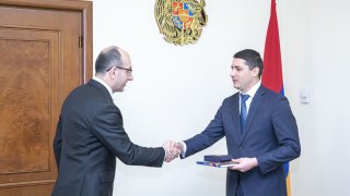 ՀՀ քննչական կոմիտեի մի շարք աշխատակիցներ պարգևատրվել են Քննչական կոմիտեի 10-ամյա հոբելյանի կապակցությամբ